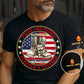 Marine Battalions - Pride And Honor Forever A Veteran - Personalized Shirt, Custom Military Unit Branch Shirt, 250th USA Tee, Independence Day Shirt - 17772480