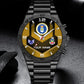 Air Force Command - Personalized US Soldier/ Veteran With Name And Rank Gentleman Stainless Steel Watch - 17491680