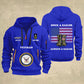Navy Badge - Personalized US Soldier/ Veteran With Name And Rank Zip Hoodie Multicolor - 17044128