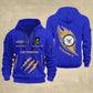 Navy Badge - Personalized US Soldier/ Veteran With Name And Rank Zip Hoodie Multicolor - 17361216