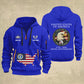 Air Force Badge - Personalized 250th America Anniversary Zip Hoodie Multicolor, Land Of The Free Home Of The Brave Zip Hoodie, Custom Military Branch Hoodie - 17691264