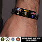 Army Division - Personalized US Soldier/ Veteran With Rank, Name And Year Bracelet - 1776124802
