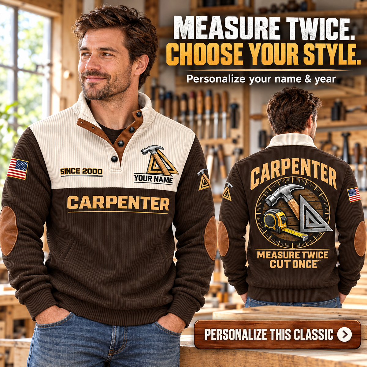 CRP02 personalized sports sweatshirt square advertisement