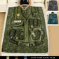 Personalized Canada Soldier/ Veteran With Rank And  Name Fleece Blanket 3D Printed - 17448480