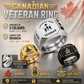 Personalized Canada Soldier/Veteran with Name and Rank Engraved Men’s Ring - 17629920