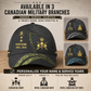 Personalized Rank, Year And Name Canada Soldier/Veterans Baseball Cap - 17418240