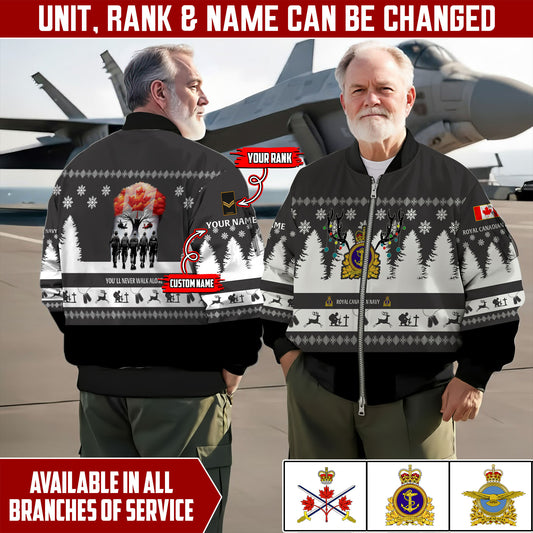 Personalized Canada Soldier/Veteran Camo with Name And Year Sweater All Over Printed - 17298144