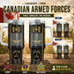 Personalized Canada Veteran/ Soldier With Rank, Year And Name Camo Tumbler - 17434656
