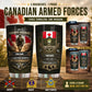 Personalized Canada Veteran/ Soldier With Rank And Name Camo Tumbler - 17731872