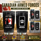 Personalized Canada Veteran/ Soldier With Rank And Name Camo Tumbler - 1756080001
