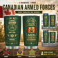 Personalized Canada Veteran/ Soldier With Rank, Year And Name Camo Tumbler - 17496864