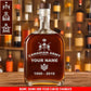 Personalized Canada Soldier/ Veteran With Rank, Name And Year Whiskey Bottle Glass - 17727552