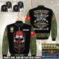 Personalized Canada Soldier/Veteran Camo with Name and Rank Bomber All Over Printed - 17410464