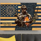 Navy Rating - Personalized US Soldier/Veteran with Rank, Name & Year Canvas - 1777334403