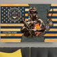 Air Force Command - Personalized US Soldier/Veteran with Rank, Name & Year Canvas - 1777334403