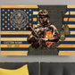 Army Branch - Personalized US Soldier/Veteran with Rank, Name & Year Canvas - 1777334403