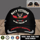 Navy Badge - Personalized Military Cap, USA Cap, Custom Military Branch, Patriotic Gift - 1778457601