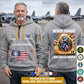Air Force Badge - Never Forget Our Fallen Heroes 250th USA – Personalized Zip Hoodie Multicolor, 4th of July Zip Hoodie Multicolor, Custom Military Zip Hoodie Multicolor - 17692128