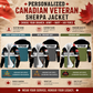 Personalized Canada Soldier/Veteran Heavy Fleece Jacket All Over Printed - QK1780358401