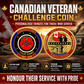 Personalized Canada Veteran/ Soldier With Name And Year Challenge Coin - 17742240