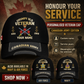 Canadian Veteran Cap – Customizable Rank, Name and Year - 1757376005