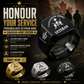 Personalized Canada Soldier/Veteran with Name and Rank Engraved Men’s Ring - 17629920