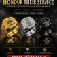 Personalized Australia Soldier/Veteran with Name and Rank Engraved Men’s Ring - 17629920