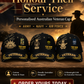 Personalized Name Year & Rank Australia Soldier/Veterans Baseball Cap - 1759968004