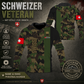 Personalized Swiss Soldier/ Veteran Camo With Name And Rank Hoodie 3D Printed - 1677628804