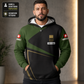 Personalisierter Kapuzenpullover mit Schweizer Soldaten-/Veteranen-Tarnmuster und Namen und Rang - 1696291214