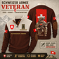 Personalized Swiss Soldier/ Veteran With Name And Rank Sports Sweatshirt - 17412192