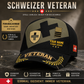 Personalized Rank, Year And Name Swiss Soldier/Veterans Camo Baseball Cap - 1759968004