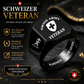 Personalized Swiss Soldier/Veteran with Name and Rank Engraved Men’s Ring - 17629920