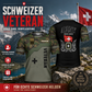 Personalisiertes Schweizer Soldat/Veteranen-Tarn-T-Shirt mit Namen und Rang, 3D-Druck – 2501240002