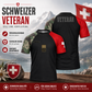 Personalisiertes Schweizer Soldat/Veteranen-Tarn-T-Shirt mit Namen und Rang, 3D-Druck – 2101240002