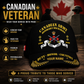 Canadian Military Cap - Honorable Discharge - Custom Name, Year and Rank - 1758153601