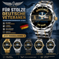 Personalized Germany Soldier/ Veteran With Rank and Name Gentleman Crystal Metal Watch - 17388000