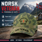 Personalized Rank, Year And Name Norway Soldier/Veterans Camo Baseball Cap - 174726721