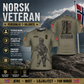 Personalized Norway Solider/ Veteran Camo With Name And Rank T-Shirt 3D Printed - 1705449601