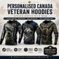 Personalized Canada Soldier/Veteran with Name & Rank Hoodie All Over Printed - 177811200