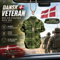 Personalized Denmark Veteran/Soldier Christmas with Name and Rank Ornament Printed - 17317152