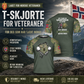 Personalisiertes T-Shirt mit Camouflage-Muster für norwegische Soldaten/Veteranen mit Namen und Rang, 3D-Druck – 1201240002