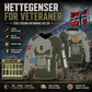 Personalisierter Kapuzenpullover mit Camouflage-Muster für norwegische Soldaten/Veteranen mit Namen und Rang, 3D-Druck – 1602240001