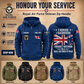 Personalized UK Soldier/Veteran Tactical Zip Hoodie, I'm A British Veteran - QK1780099201