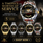 Personalized UK Soldier/ Veteran With Rank and Name Gentleman Crystal Metal Watch - 17388000