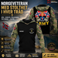 Personalized Norway Solider/ Veteran Camo With Name And Rank Hoodie 3D Printed - 1680739207