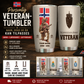 Personalisierter Becher mit Aufschrift „Norwegen-Veteran/Soldat“ mit Rang, Jahr und Namen – 10062401QA