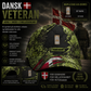 Casquette de baseball personnalisée avec nom et grade pour soldat/vétéran du Danemark - 16842816 - D04