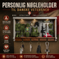 Personalized Denmark Veteran/ Soldier With Rank and Name Wooden Key Holder All Over Printed - 1775779201