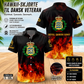 Personalized Denmark Soldier/Veteran Camo with Name, Rank Hawaii All Over Printed - 17259264